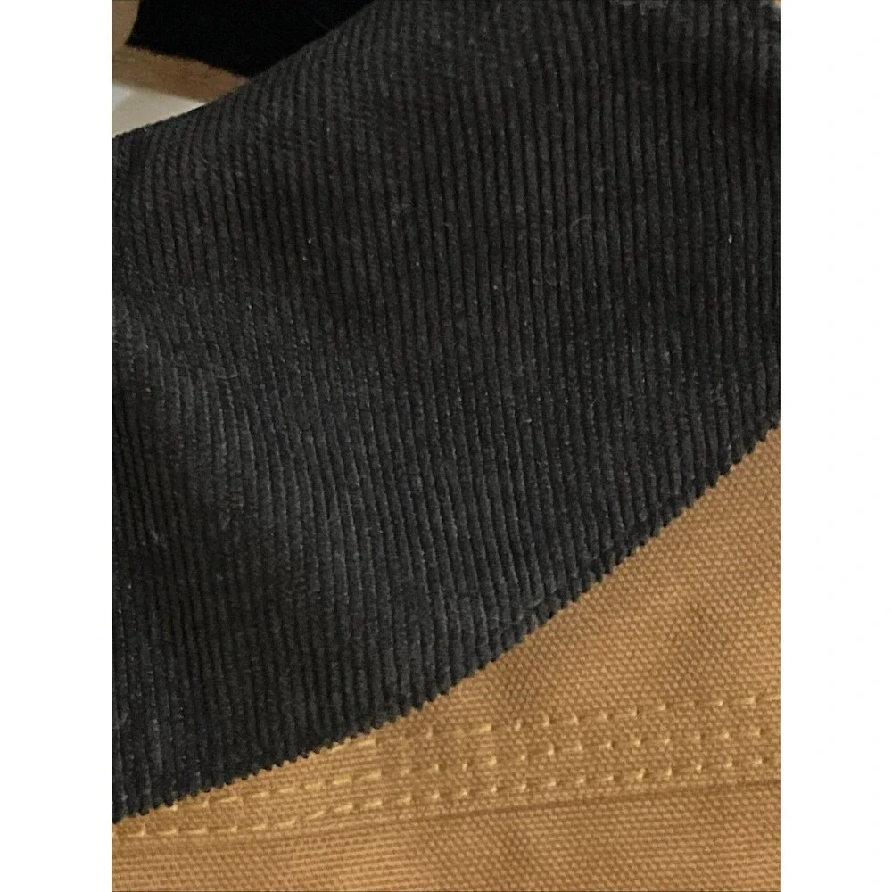 Carhartt Dog Coat Medium Brown Insulated Firm Duck Chore Jacket PX0340